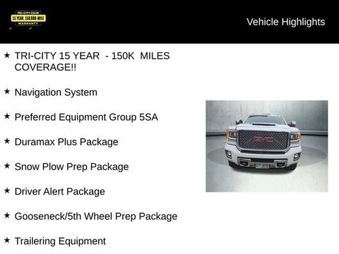Used 2017 GMC Sierra 3500 Denali w/ Duramax Plus Package image 9