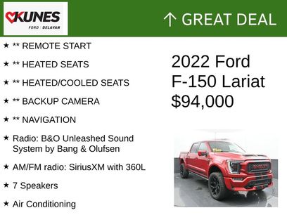 Used 2022 Ford F150 Lariat w/ Equipment Group 502A High