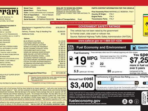 Certified 2024 Ferrari Roma Base image 57