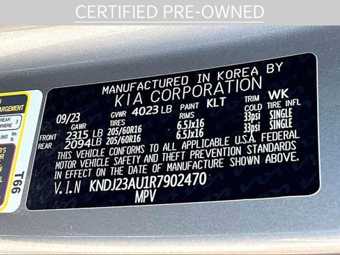 Certified 2024 Kia Soul LX w/ Option Group 015 FWD image 29