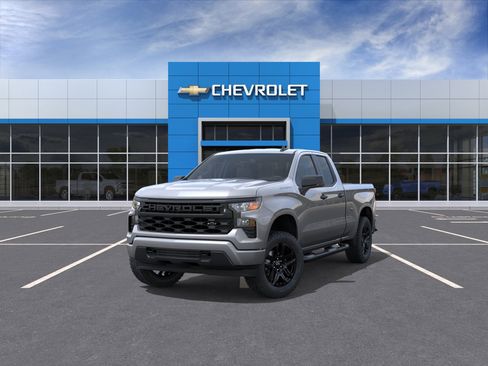 New 2026 Chevrolet Silverado 1500 Custom w/ Turbomax Blackout Package RWD image 8