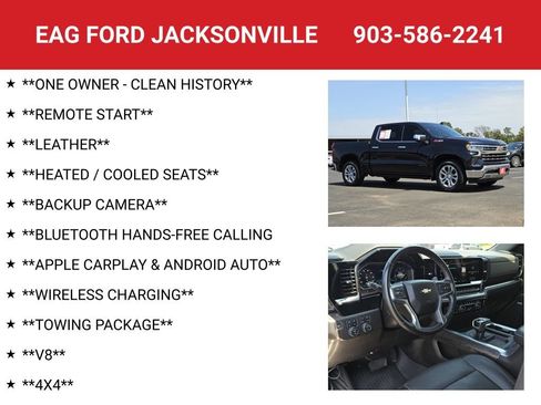 Used 2024 Chevrolet Silverado 1500 LTZ AWD/4WD image 4