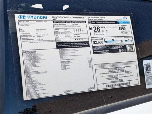 New 2025 Hyundai Tucson SEL image 25