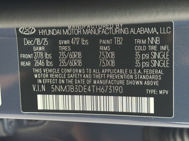 Certified 2026 Hyundai Tucson SEL Plus FWD image 37