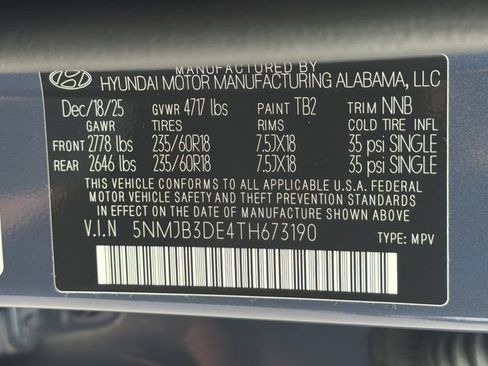 Certified 2026 Hyundai Tucson SEL FWD image 37
