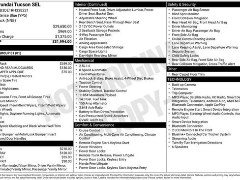 Used 2024 Hyundai Tucson SEL FWD image 11