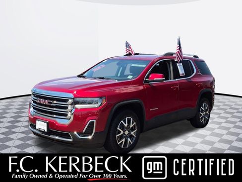 Certified 2021 GMC Acadia SLE w/ Driver Convenience Package AWD/4WD image 1