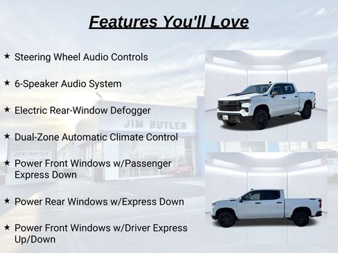 Used 2024 Chevrolet Silverado 1500 LT Trail Boss w/ Dark Appearance Package AWD/4WD image 35