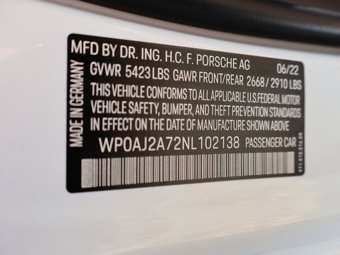 Used 2022 Porsche Panamera 4 Platinum Edition w/ Assistance Package image 38