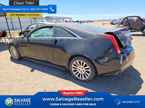 Used 2012 Cadillac CTS Performance w/ Performance Luxury Package RWD image 3