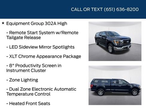Used 2022 Ford F150 XLT w/ Equipment Group 302A High AWD/4WD image 10