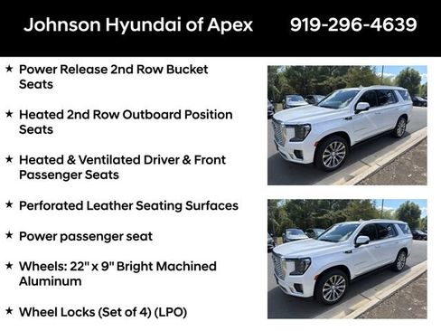Used 2022 GMC Yukon Denali AWD/4WD image 8
