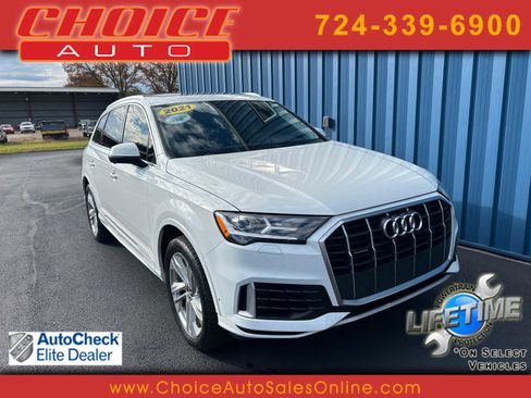 Used 2021 Audi Q7 3.0T Premium Plus image 1