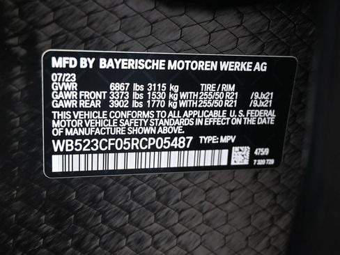 Used 2024 BMW iX xDrive50 w/ Premium Package AWD/4WD image 27