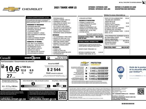 Used 2021 Chevrolet Tahoe LS image 3