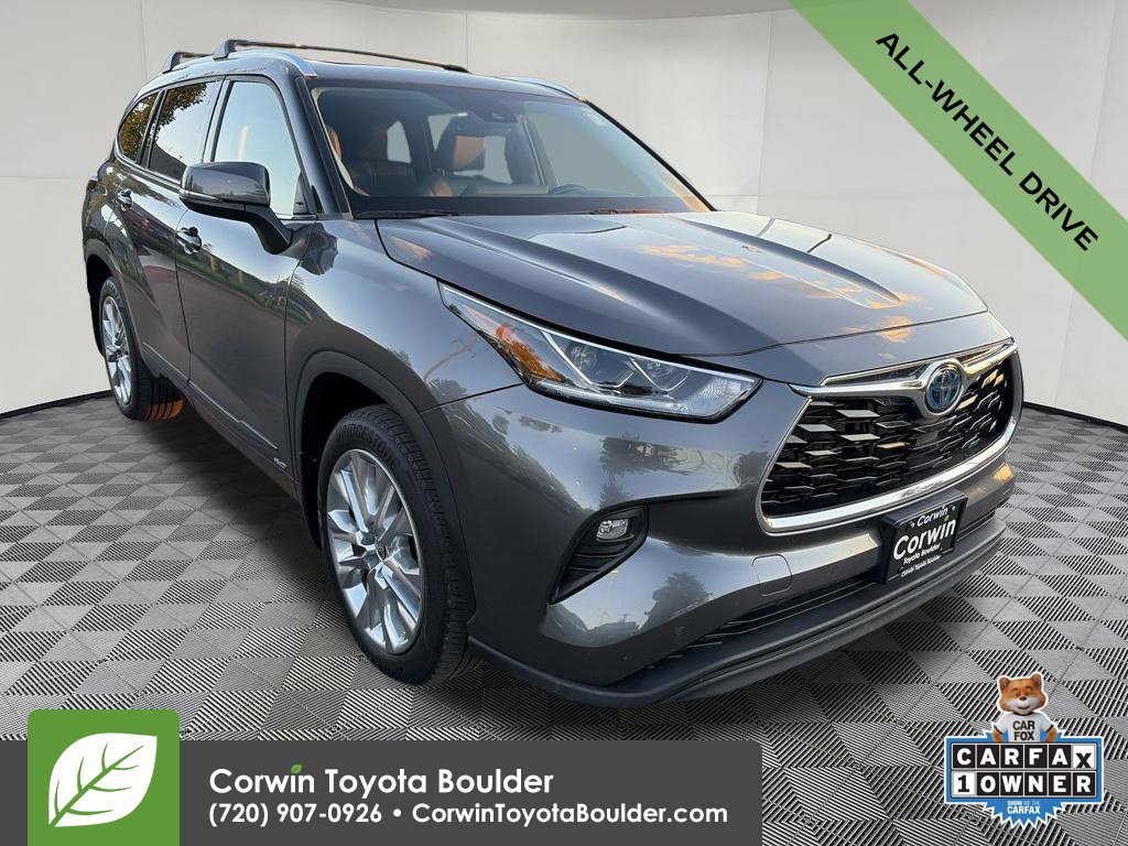 Used 2023 Toyota Highlander Limited w/ Protection Package #3 (TMS) AWD/4WD 360° Tour
