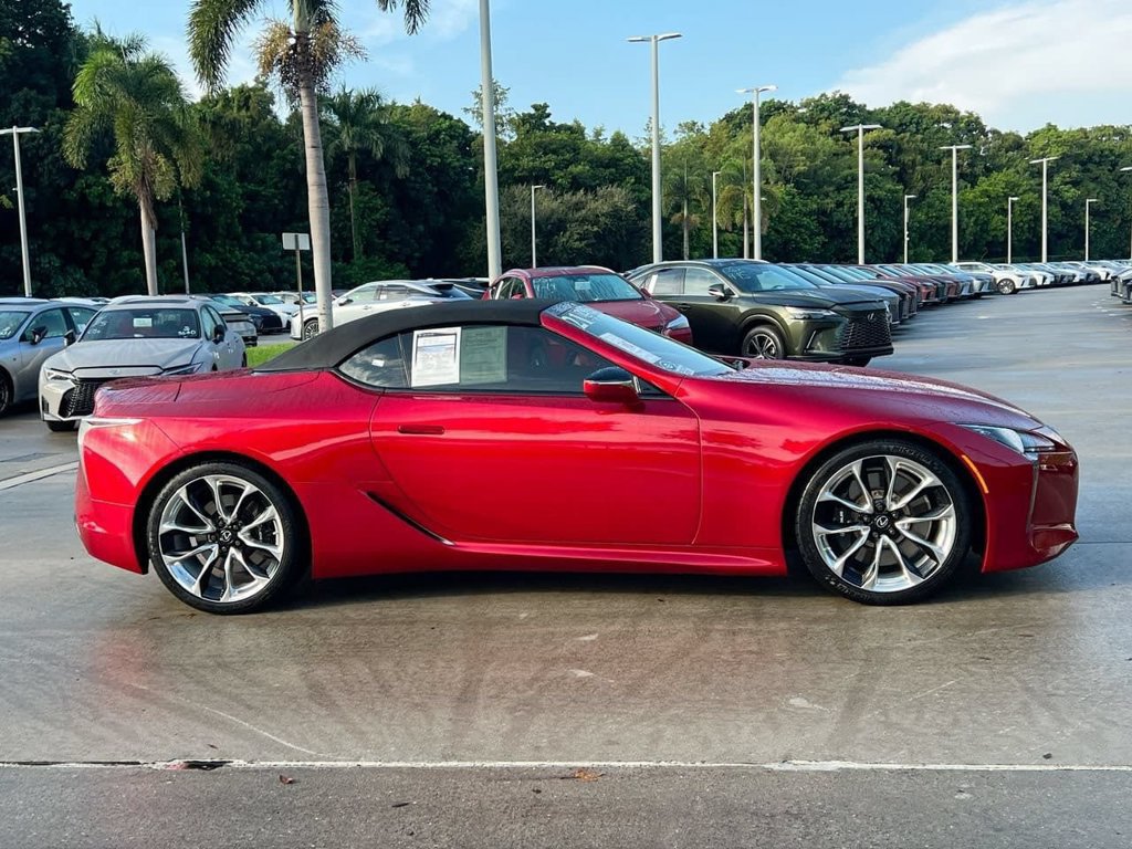 Certified 2021 Lexus LC 500 Convertible w/ Touring Package RWD image 8