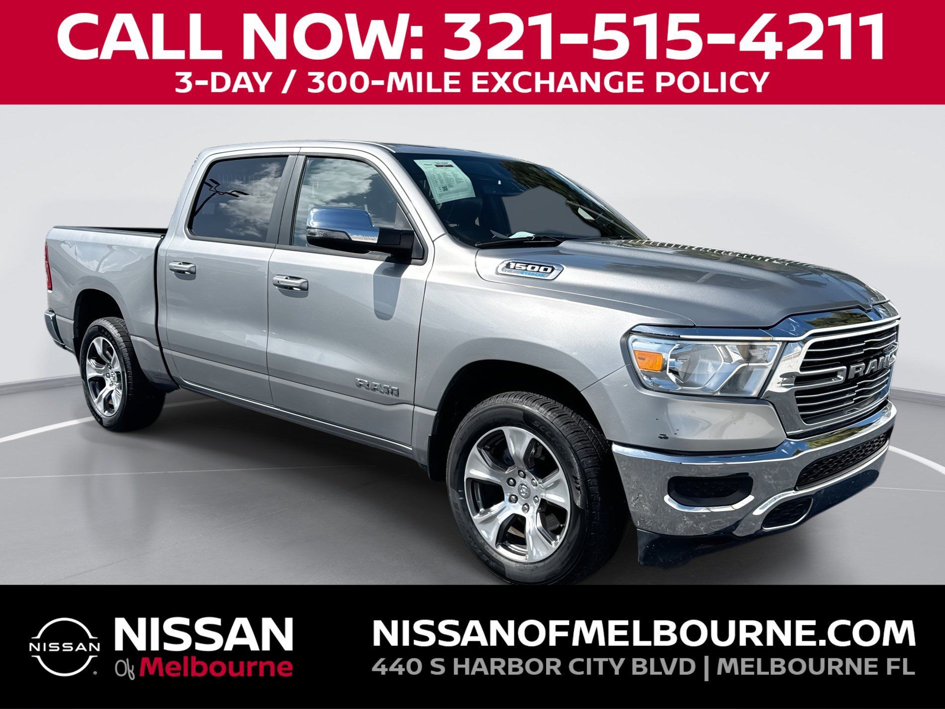 Used 2024 RAM 1500 Laramie RWD image 1