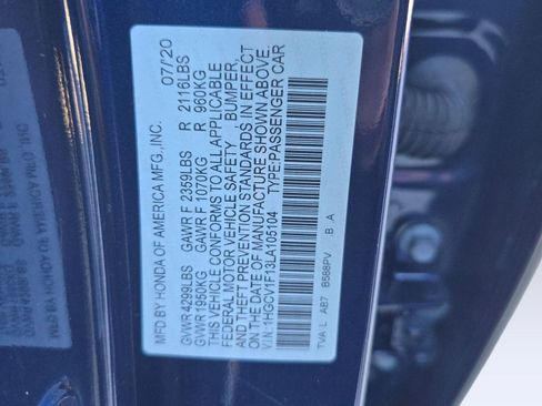 Used 2020 Honda Accord LX image 18