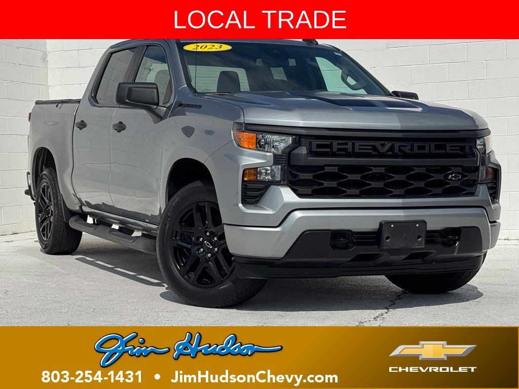 Used 2023 Chevrolet Silverado 1500 Custom w/ Rally Edition RWD image 1