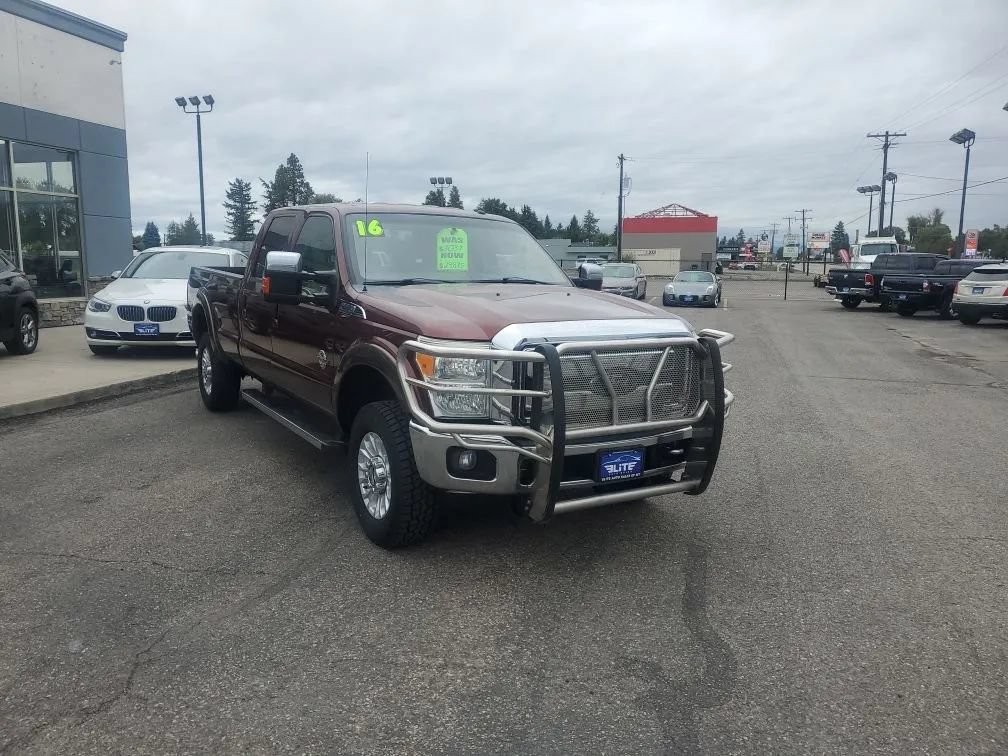 Used 2016 Ford F350 Lariat w/ Chrome Package AWD/4WD image 4