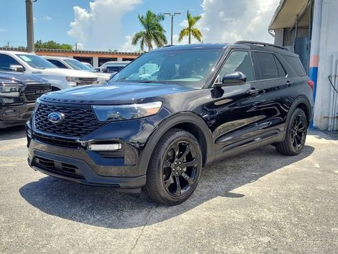 Used 2023 Ford Explorer ST-Line w/ Class IV Trailer Tow Package RWD image 31