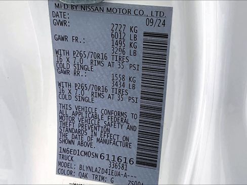 Certified 2025 Nissan Frontier S image 33