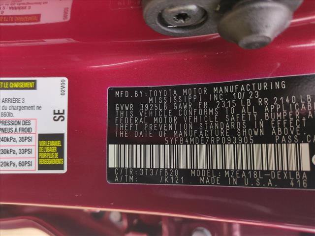 Certified 2024 Toyota Corolla LE FWD image 23