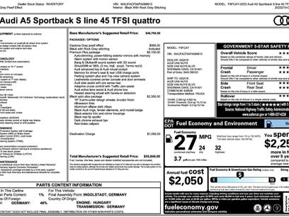 Used 2023 Audi A5 2.0T Premium Plus w/ Premium Plus