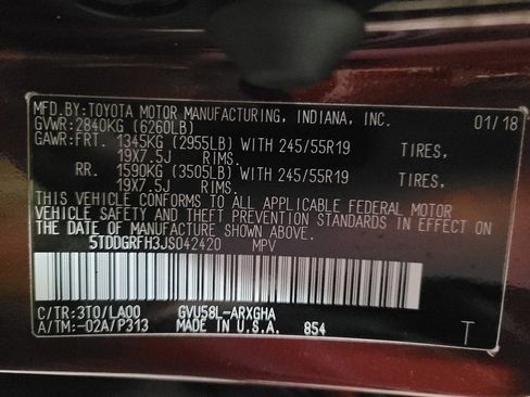 Used 2018 Toyota Highlander Limited Platinum image 33