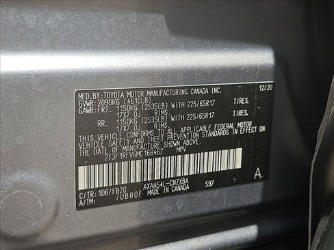 Used 2021 Toyota RAV4 LE w/ Carpet Mat Package (TMS) AWD/4WD image 17