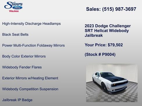 Used 2023 Dodge Challenger SRT Hellcat RWD image 22