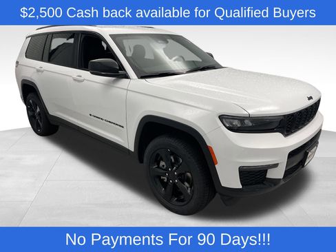New 2025 Jeep Grand Cherokee L Limited w/ Black Appearance Package AWD/4WD image 1