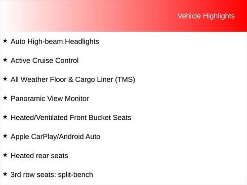 Certified 2024 Toyota Highlander Platinum AWD/4WD image 12