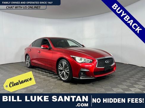 Used 2022 INFINITI Q50 Sensory image 1