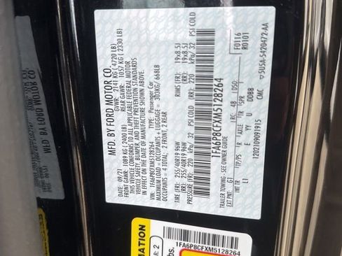 Certified 2021 Ford Mustang GT Premium w/ Equipment Group 401A image 51