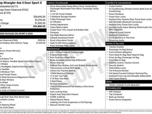 Used 2024 Jeep Wrangler Unlimited AWD/4WD image 17
