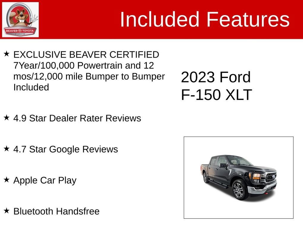 Used 2023 Ford F150 XLT AWD/4WD image 4