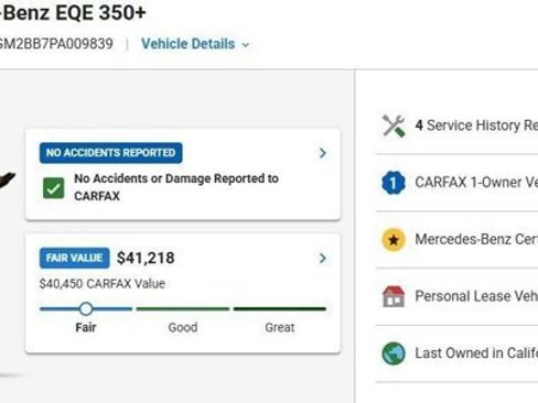 Certified 2023 Mercedes-Benz EQE 350+ SUV image 3