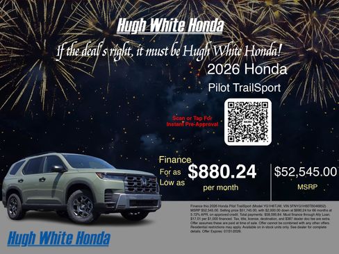 New 2026 Honda Pilot TrailSport image 6