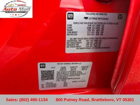 Used 2023 GMC Sierra 2500 SLT w/ SLT Preferred Package AWD/4WD image 30