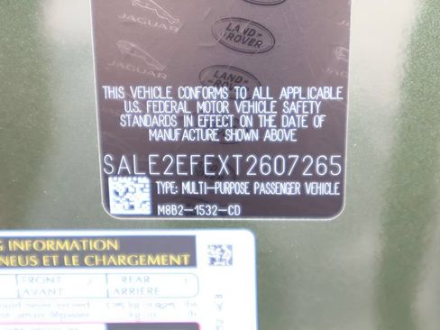 New 2026 Land Rover Defender 110 X-Dynamic SE AWD/4WD image 28