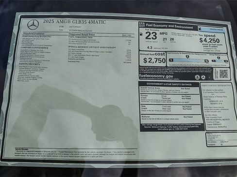 New 2025 Mercedes-Benz GLB 35 AMG 4MATIC image 34