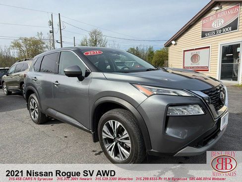Used 2021 Nissan Rogue SV AWD/4WD image 1