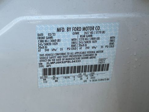 Certified 2023 Lincoln Nautilus Reserve AWD/4WD image 33