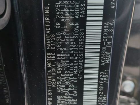 Certified 2026 Toyota Camry LE FWD image 29