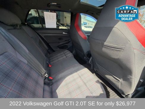 Used 2022 Volkswagen GTI SE FWD image 9