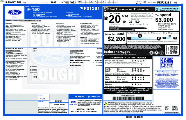 Used 2023 Ford F150 XLT w/ Equipment Group 301A Mid AWD/4WD image 33