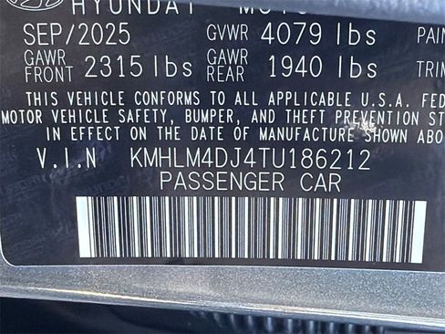 New 2026 Hyundai Elantra Blue image 31