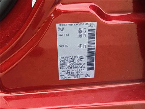 Used 2023 Nissan Altima 2.5 SV w/ SV Premium Package image 24